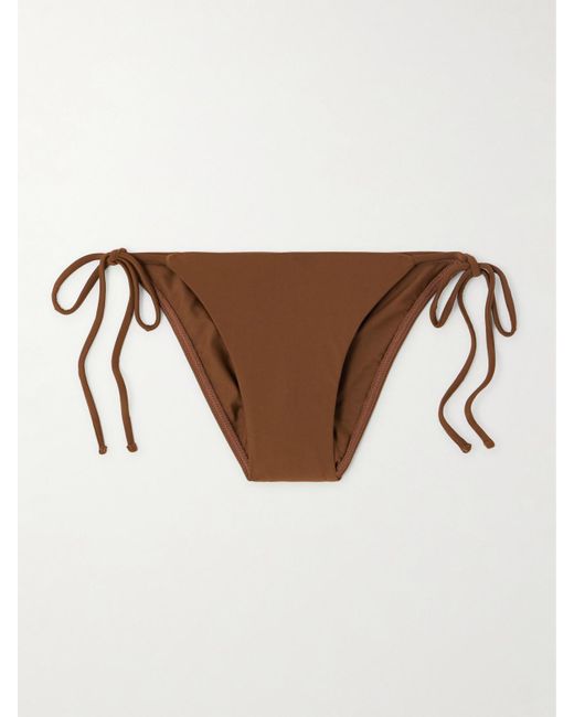 Matteau Brown The String Bikini Briefs