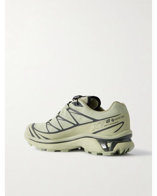 Salomon Green Xt-6 Sneakers Aus Gore-Tex-Mesh Mit Tpu-Besätzen