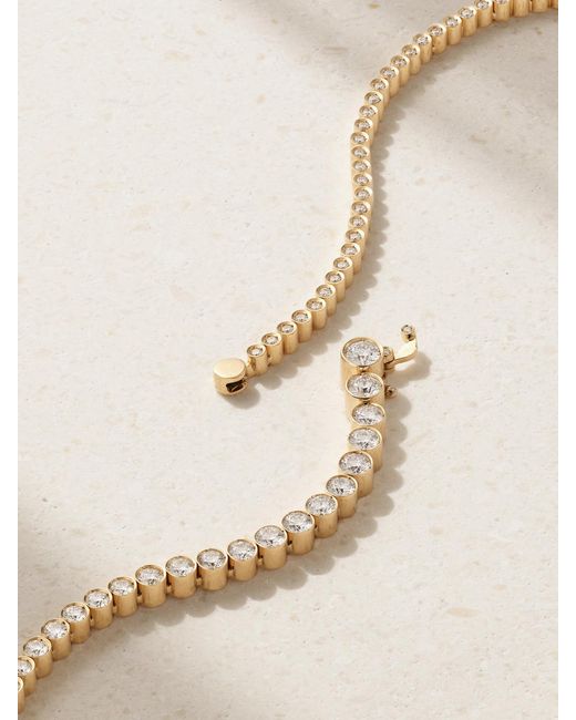 Sophie Bille Brahe Natural Classic Tennis 18-Karat Diamond Necklace
