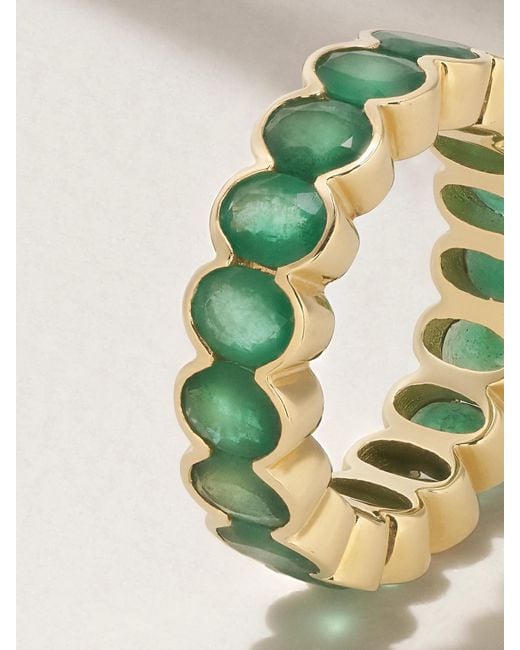 KOLOURS JEWELRY Green 14-Karat Emerald Ring