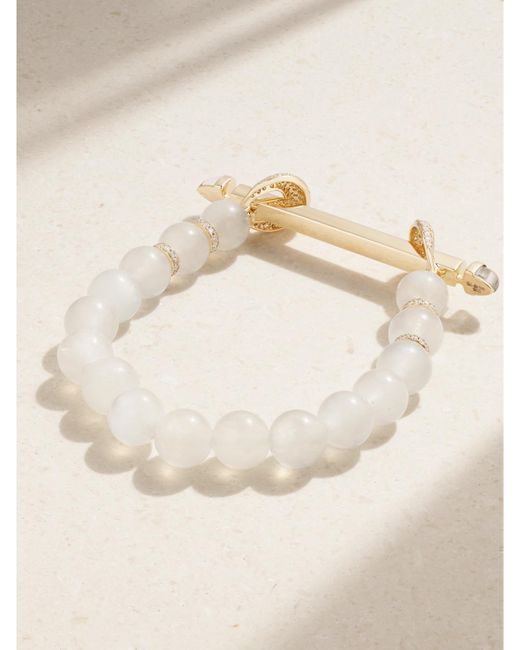 ANANYA Natural Chakra 18-Karat Multi-Stone Bracelet
