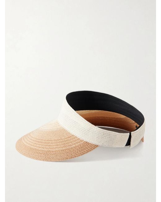 Eugenia Kim Natural Trixie Hemp-Blend Visor
