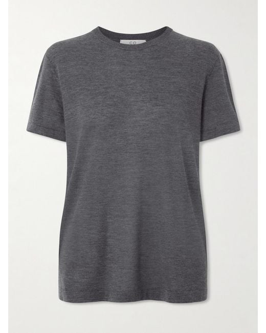 Co. Gray Cashmere T-Shirt