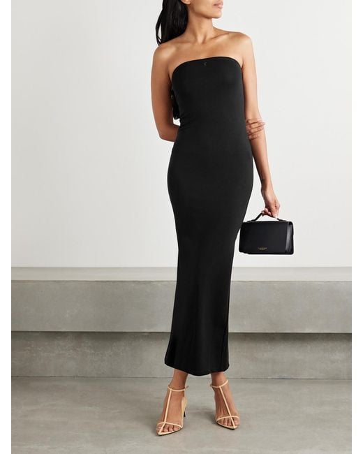 The Park Black Kate Pyratex Power 3 Maxi Dress