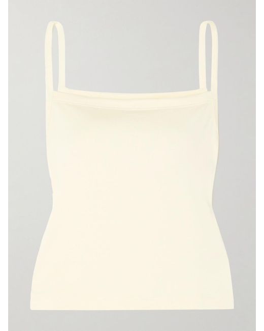 ÉTERNE Natural Tanktop Aus Stretch-Modal-Jersey