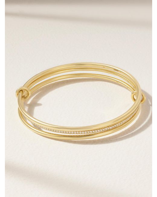 Spinelli Kilcollin Natural Lumin 18-Karat Diamond Bracelet