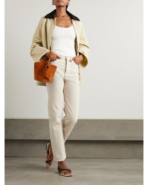 Totême  White Tanktop Aus Strick