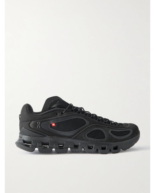 On Shoes Black Fka Twigs Cloud X 4 Sneakers Aus Mesh