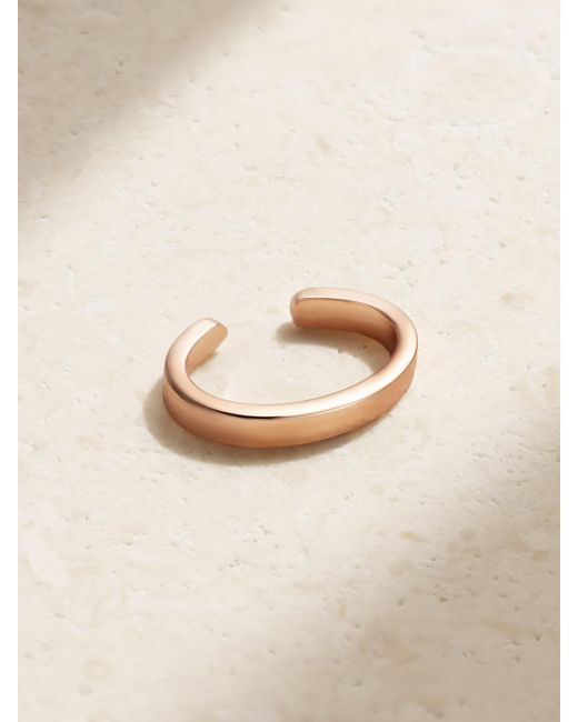Anita Ko Natural 18-Karat Rose Ear Cuff