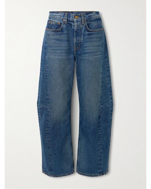 B Sides Blue Lasso High-Rise Wide-Leg Jeans