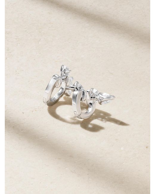 Repossi Natural Serti Sur Vide 18-Karat Diamond Ear Cuff