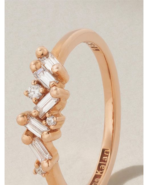 Suzanne Kalan Natural 18-Karat Rose Diamond Ring