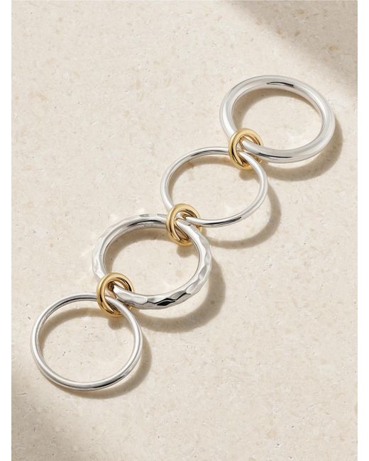 Spinelli Kilcollin Natural Cici Petite Sterling And 18-Karat Ring