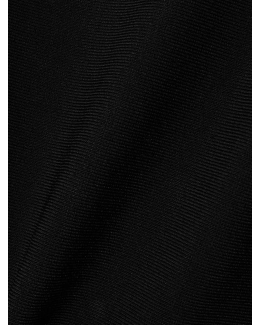 Wardrobe NYC Black Rhw Ponte Mini Dress