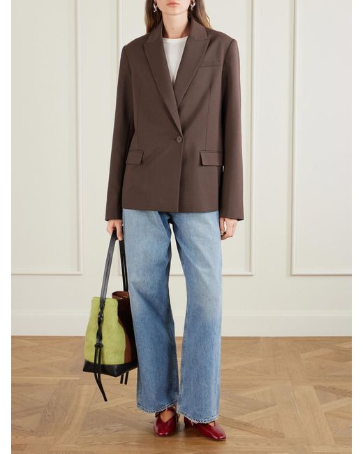 Marni Multicolor Pod 2.0 Leather And Calf Hair Shoulder Bag