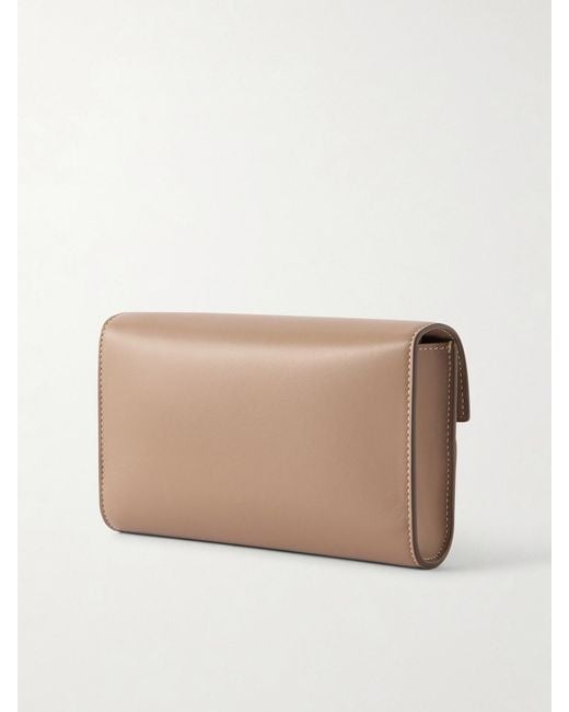 SAVETTE Natural Symmetry Mini Leather Shoulder Bag