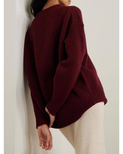 arch4 Red Islington Kaschmirpullover