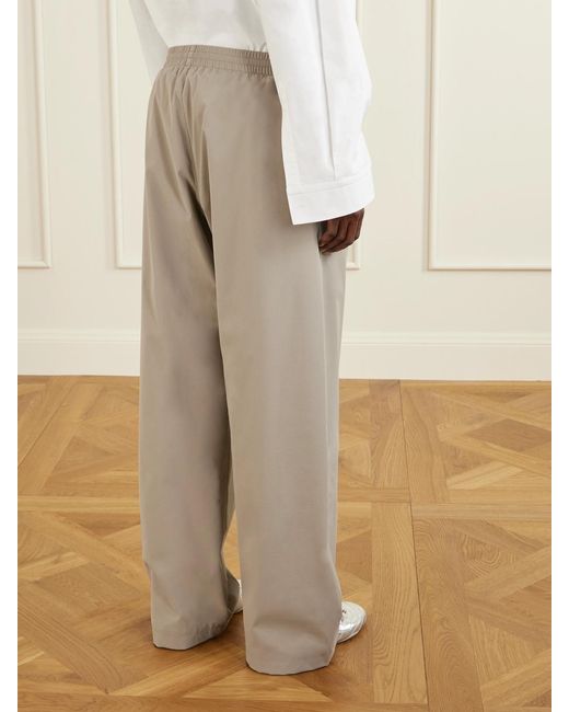Balenciaga White Embroidered Shell Pants