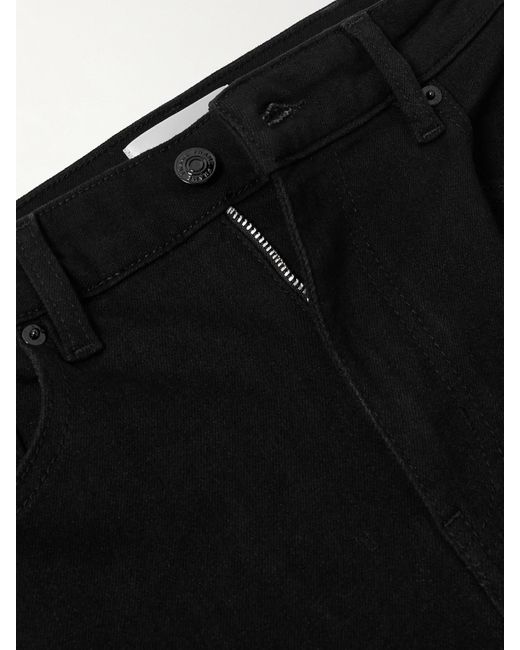 FRAME Black Reboot Crop Stretch High-Rise Bootcut Jeans