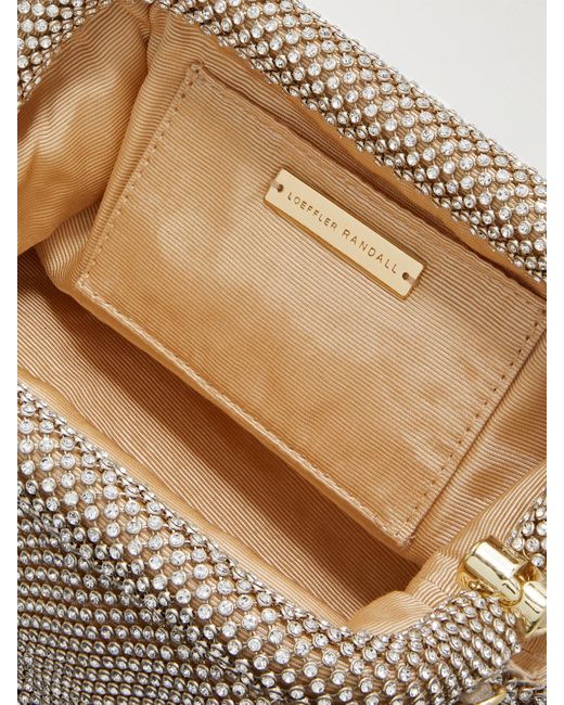 Sac Porté Épaule En Faille À Cristaux Doreen Loeffler Randall en coloris Natural