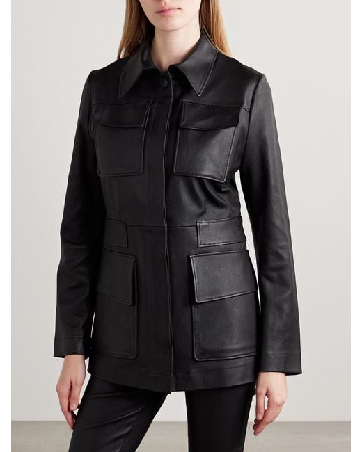 Stouls Black Leon Leather Jacket