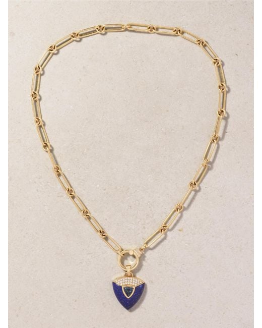 Sorellina Natural Nomad Kette Aus 18 Karat Mit Mehreren Steinen