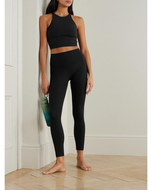 lululemon athletica Black Yoga Align C/D Oberteil Mit Twist-Details