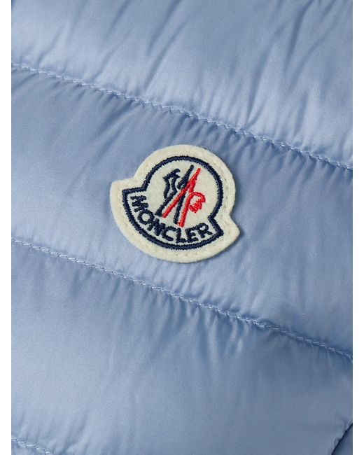 Moncler Blue Liane Quilted Shell Down Vest