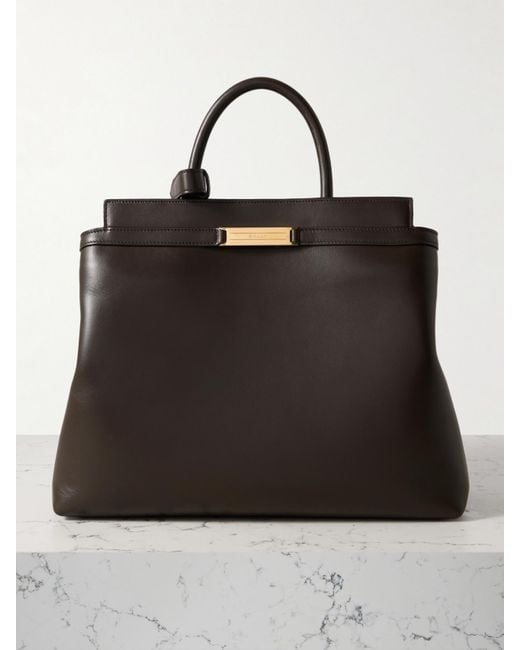 Bally Black Decò Daily Leather Tote