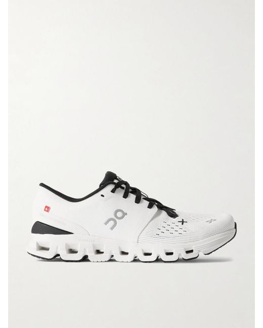 On Shoes Natural Cloud X 4 Sneakers Aus Recyceltem Mesh