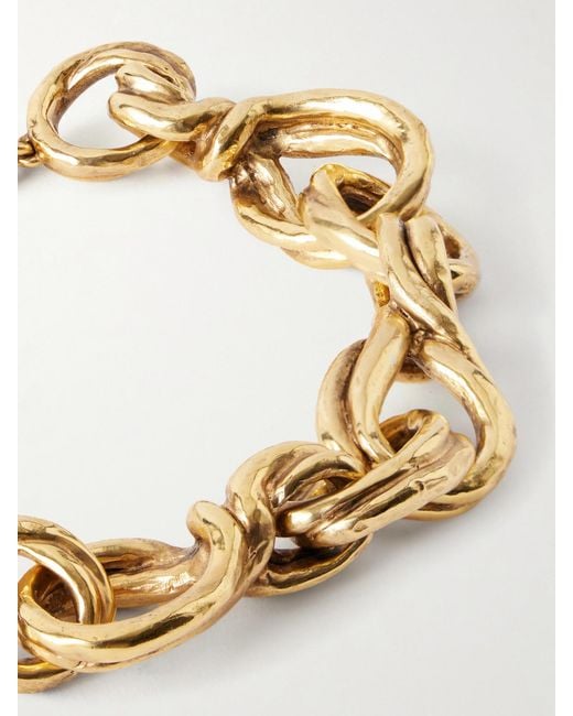 Saint Laurent Metallic Tone Bracelet