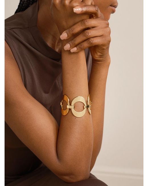 Susan Caplan Natural Christian Dior-Plated Bracelet
