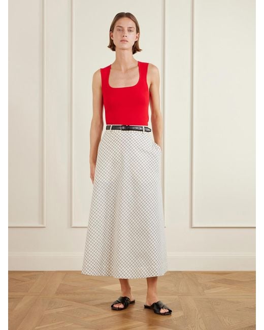 Rohe Red Knitted Tank
