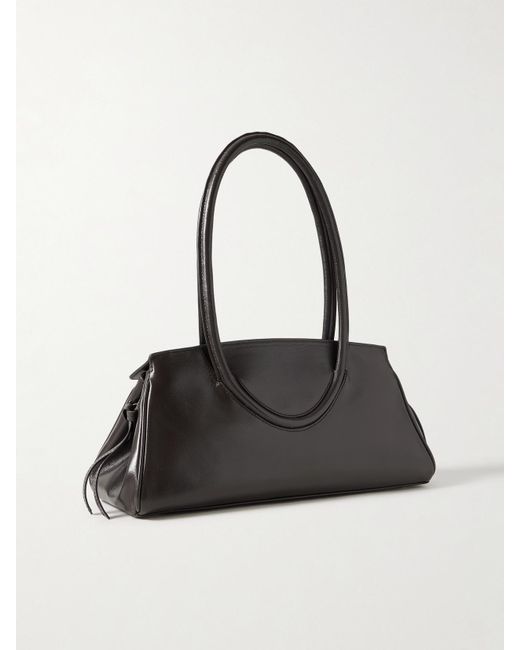 Staud Black Maude Schultertasche Aus Leder
