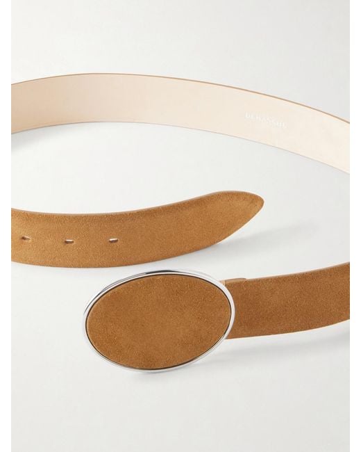 DEHANCHE White Flint Suede Belt