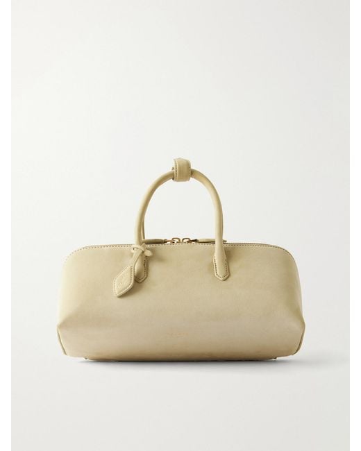 Alaïa Natural Delta Suede Tote