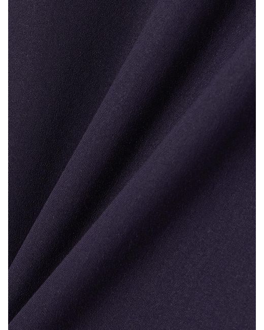 Jil Sander Blue Stretch-Jersey T-Shirt
