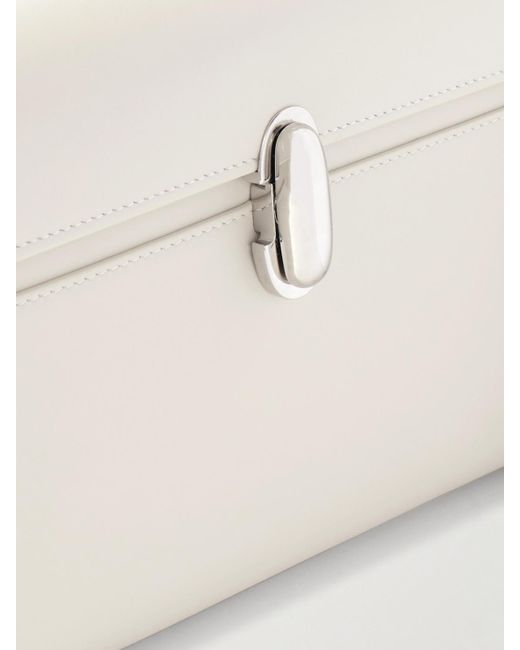 SAVETTE Natural Symmetry Schultertasche Aus Leder