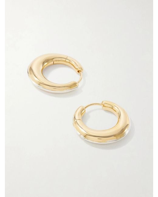 LIE STUDIO Metallic The Bonnie-Plated Earrings