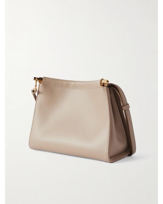 Sac Porté Épaule En Cuir Le Click Small Alaïa en coloris Natural