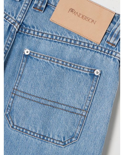 Jean Fuselé Taille Haute Twisted J.W. Anderson en coloris Blue