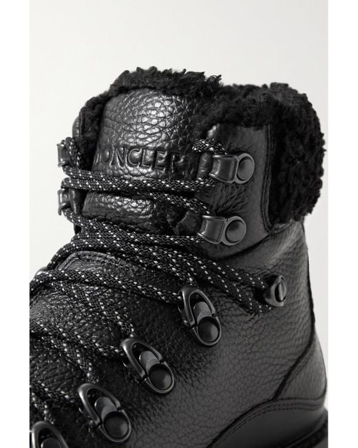 Moncler Black Peka Trekking Boots
