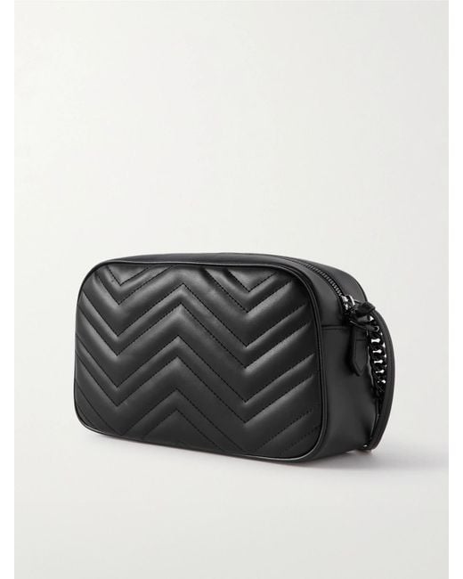 Gucci Black Schultertasche MARMONT 2