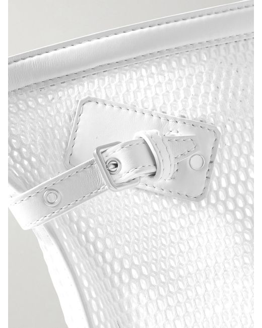 Sac À Main En Résille À Finitions En Cuir Days Proenza Schouler en coloris White