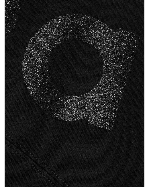 Isabel Marant Black Houston Sweatshirt Aus Jersey Aus Einer Baumwollmischung Mit Detail