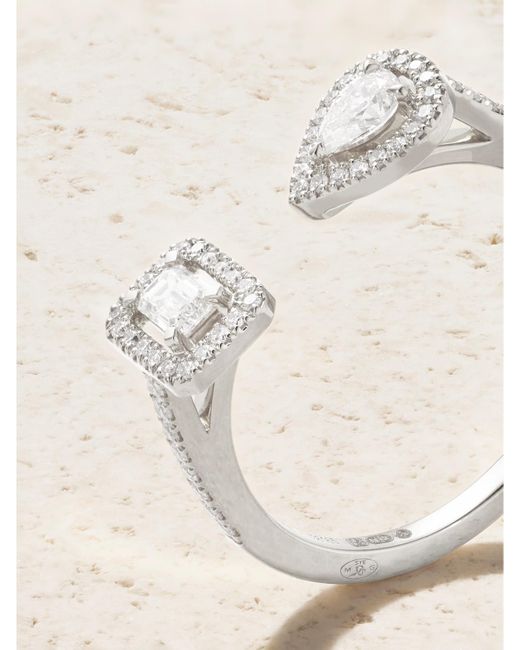 Messika Natural My Twin Toi & Moi 18-Karat Diamond Ring