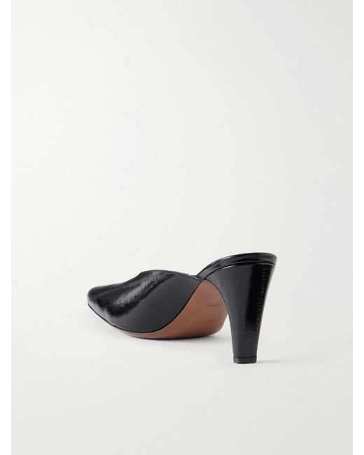 Neous Black 80 Leather Pumps