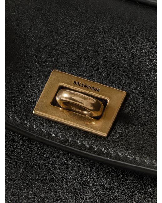 Balenciaga Black Rodeo Mini Tote Aus Leder