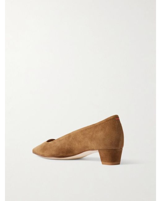 Escarpins En Daim Judi Aeyde en coloris Brown