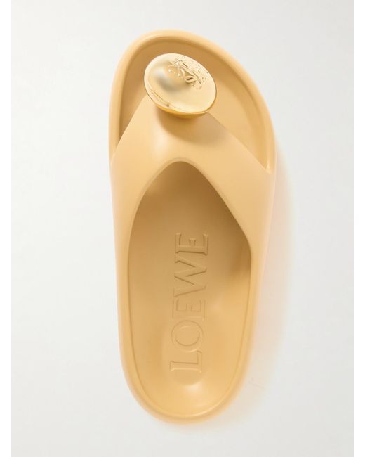 Loewe Brown X Paula's Ibiza Foam Bubble Slides